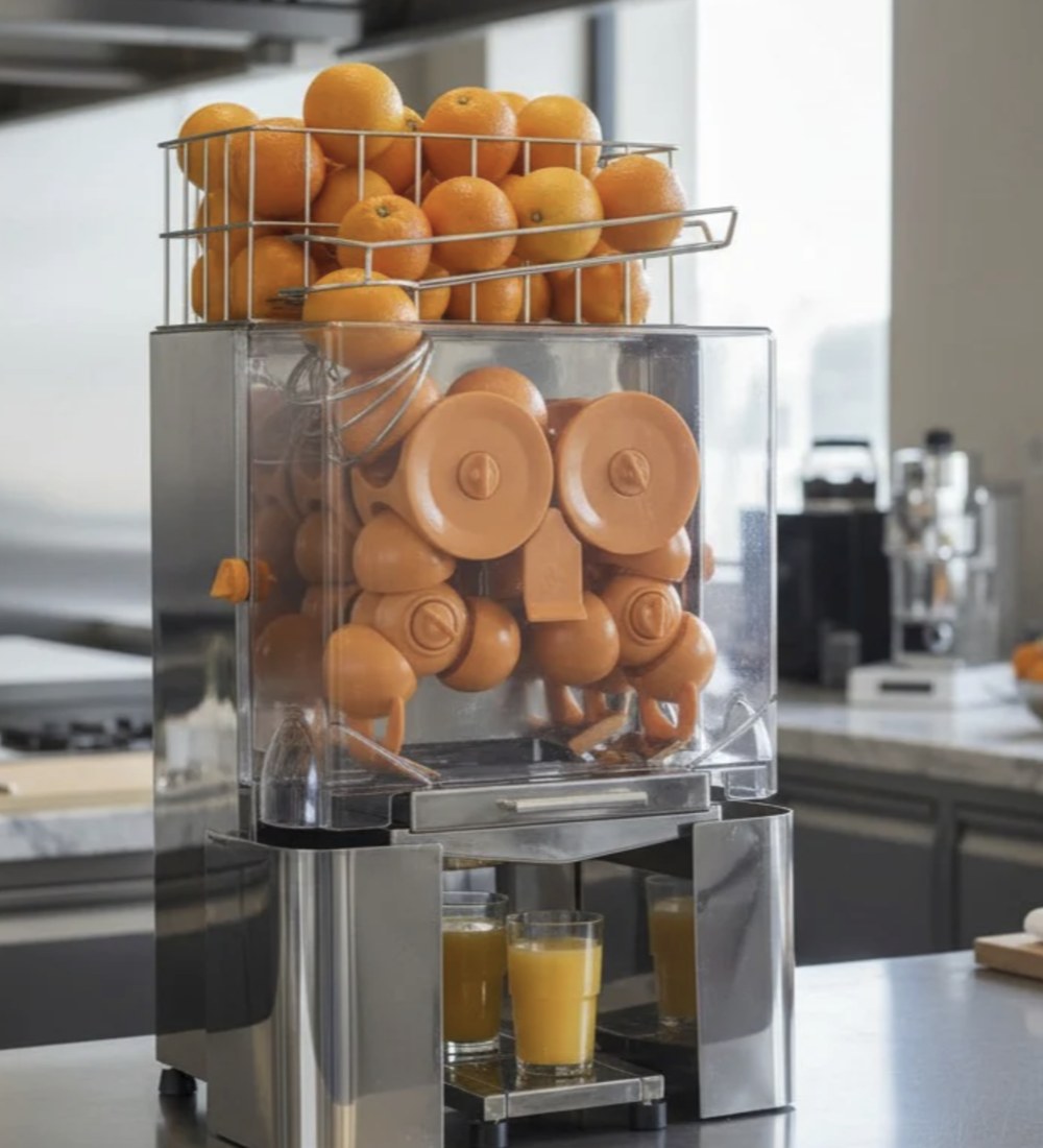 Fresh orange juice